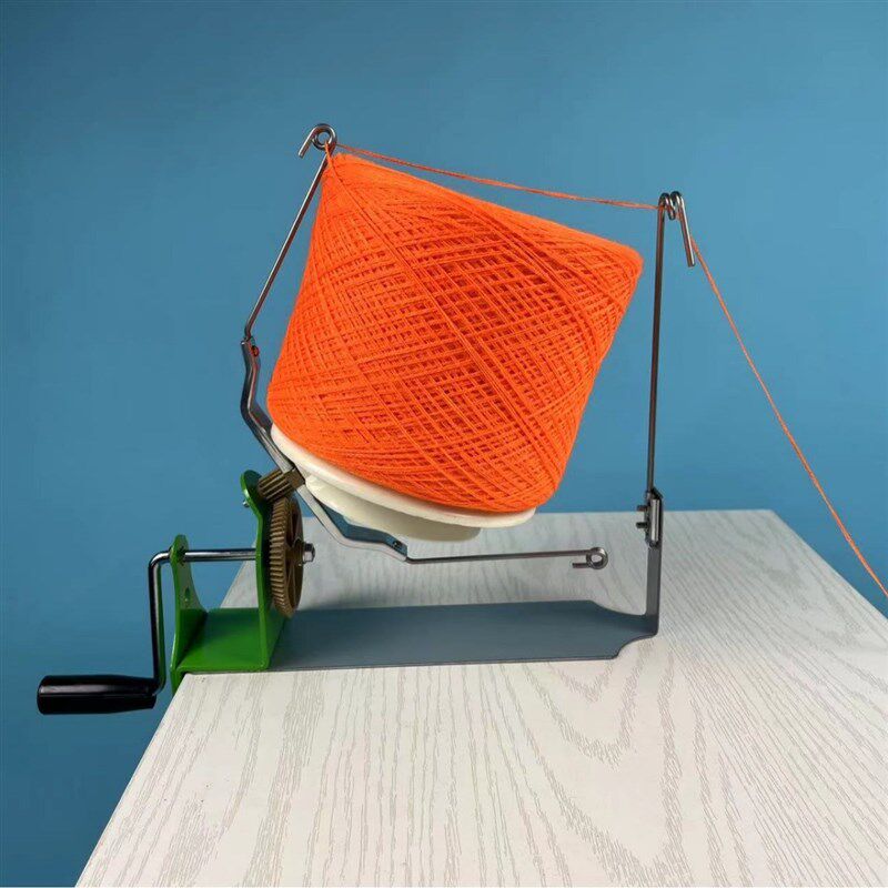 打羊绒毛线绕线器摇线机家用团机绕团器绕S线工具分线合股器