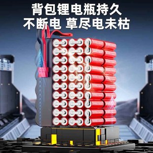 插电瓶车割草机背负式48qv60v72除草机新款电动打草机头农用大功