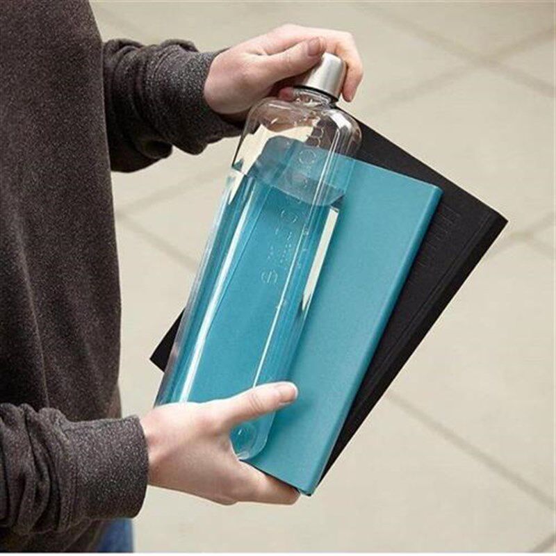 澳洲Mebmobottle 修身款扁平水瓶 Slim 创意便携户外水瓶环保循环