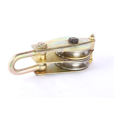 电力双轮链环滑车货物起吊r双轮起重滑车2T3T5T多功能加厚起重滑