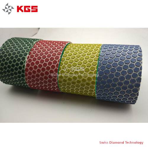 厂家供应KGS凯吉斯金刚石优质260x60mm砂圈钻石砂带柔性磨头