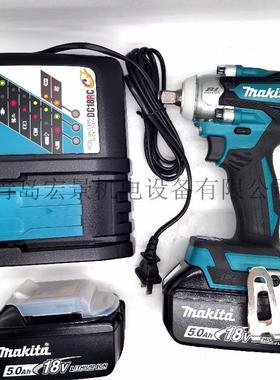 日本makita牧田DTW300无刷充电式冲击扳手18v锂电套筒电动扳手
