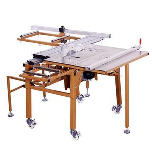 万佳锯台摇臂推台锯木工专用台锯架子多功能小型工作台折叠精密锯