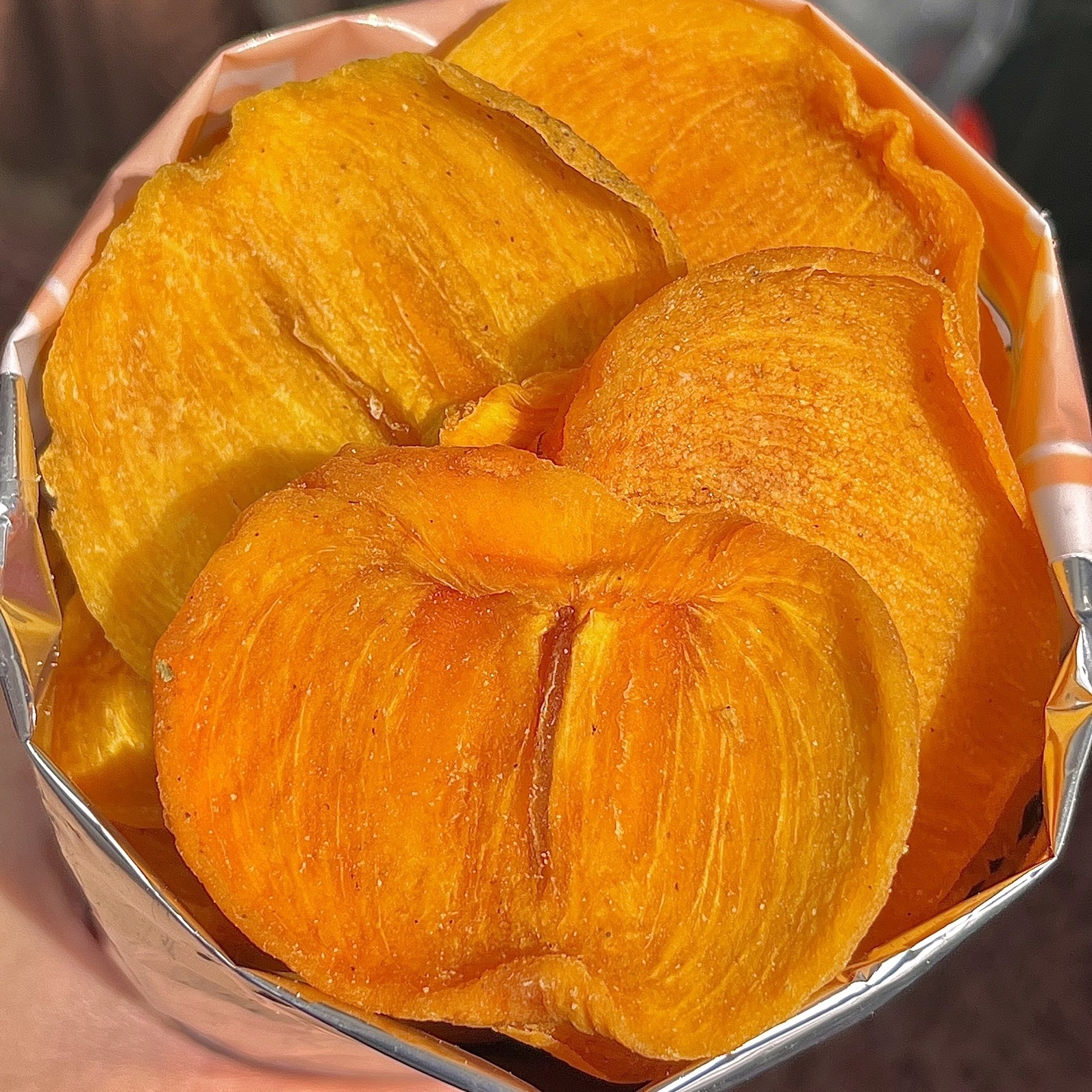 广西桂林恭城特产瑶山柿子干柿子片正宗新鲜网红小零食解馋小零食