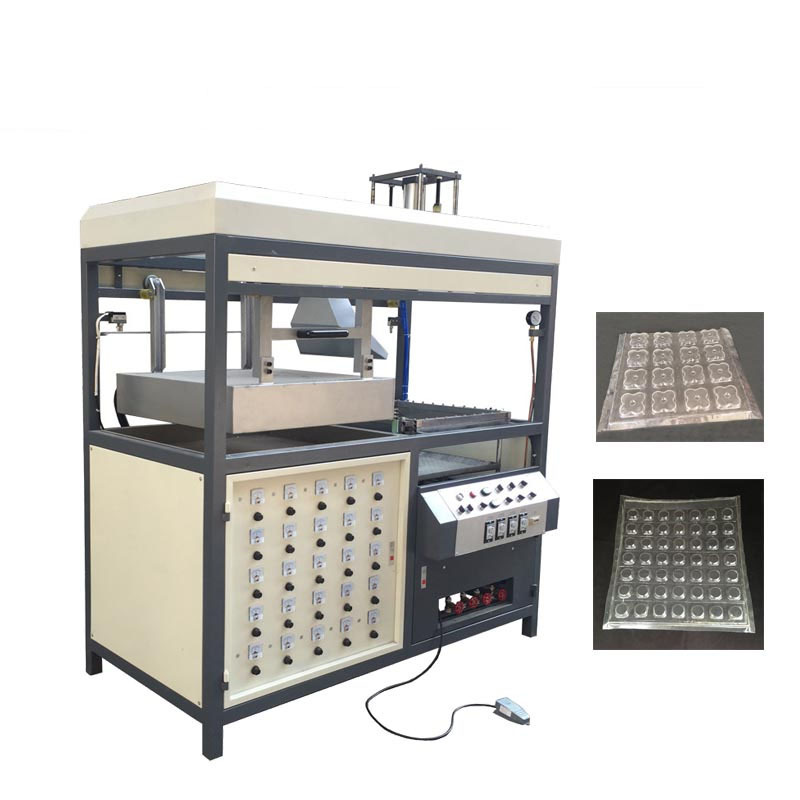 工厂TPU键盘小型半自动吸塑印刷定位真空成型机塑料打板样机