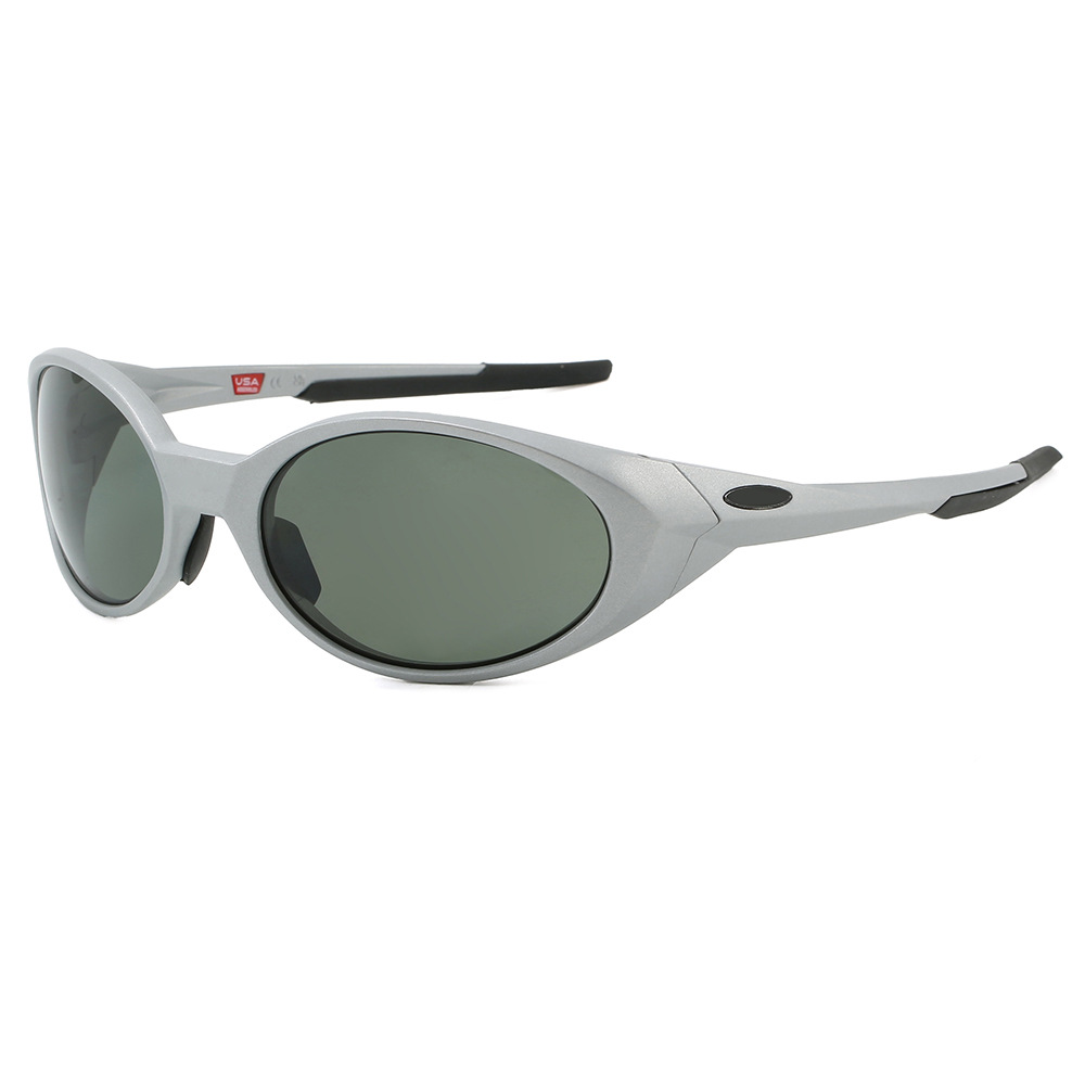 日本品质新款户外运动骑行尼龙偏光太阳镜男女潮复古旅游驾驶墨镜