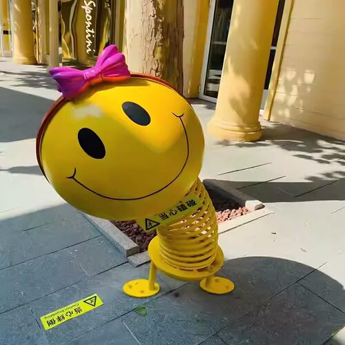网红弹弹君户外不锈钢笑
