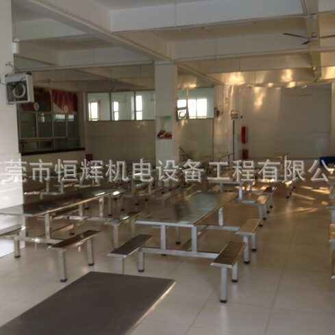 学校食堂就餐桌椅工厂食堂不锈钢桌椅不锈钢餐台台面