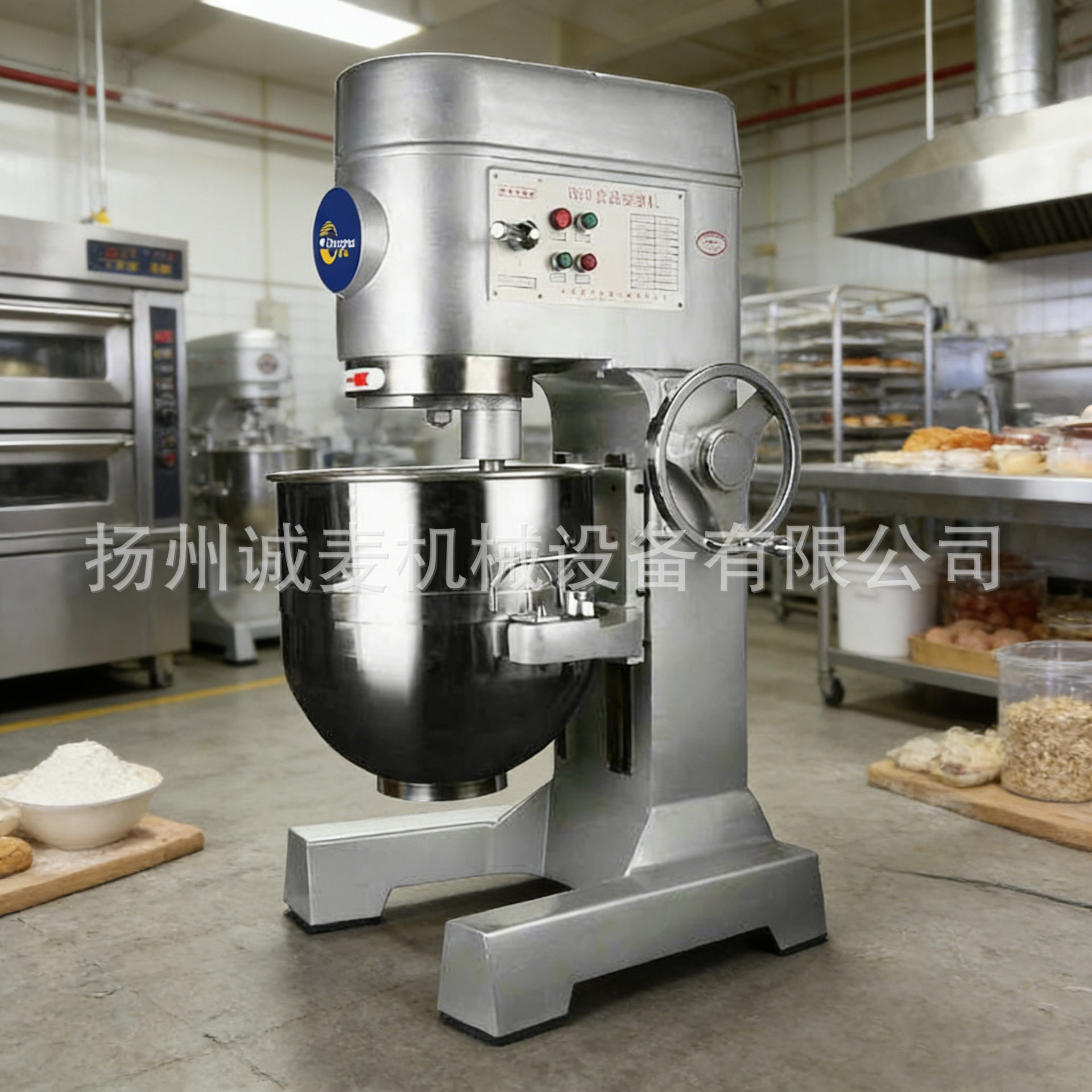 厂家直销 烘焙房不锈钢60L立式搅拌机 食品加工厂定制大型搅拌机