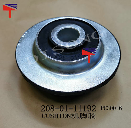 PC300-6 S6D108 发动机机脚胶 208-01-11192