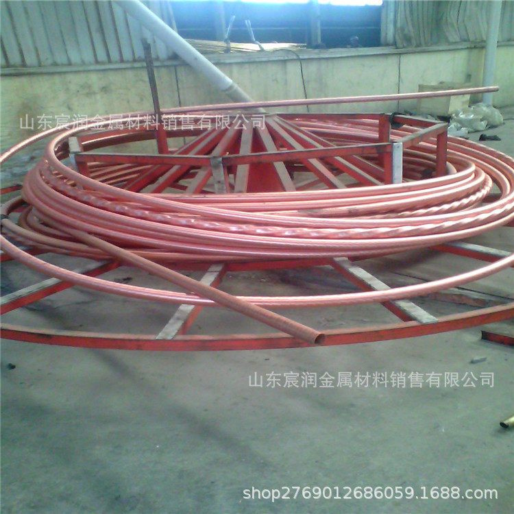软态紫铜盘管22*1.525*1.225*1.5mm（软态紫铜盘管）