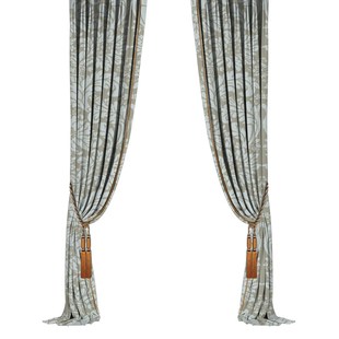 窗帘面料布料B7p329 02A大团花1色可选