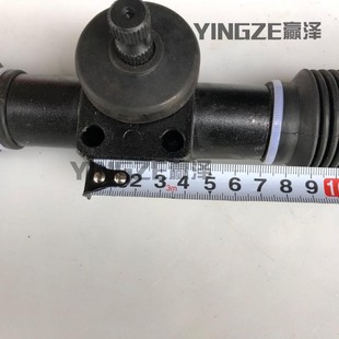 改装 四轮电动摩托卡丁车转向机拉杆球头配件3K2CM铝方向机1.45圈