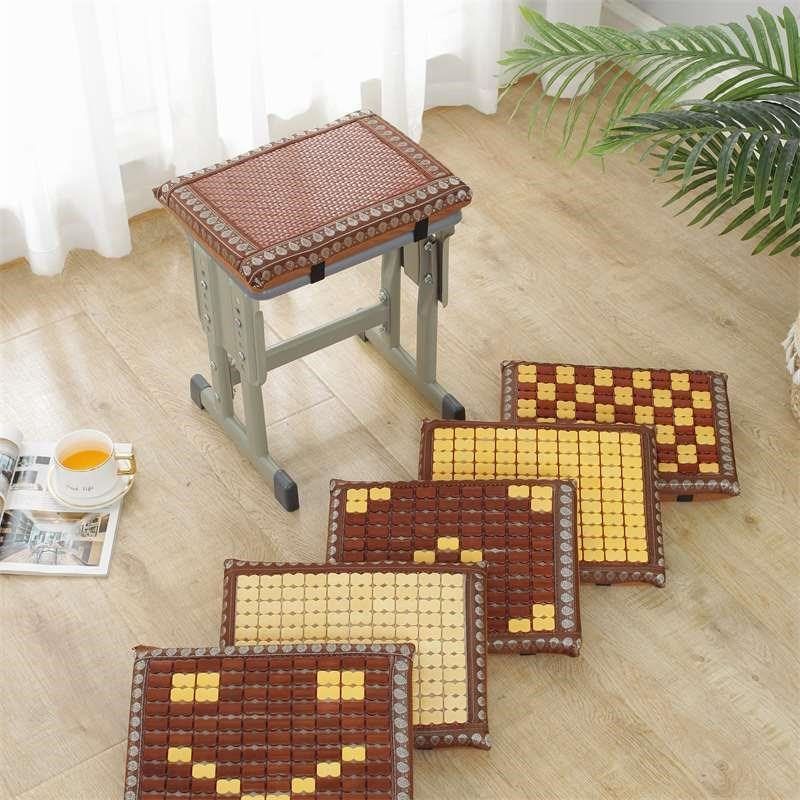 凉席坐垫夏季塑料凳子加软椅垫z正方形加厚制衣厂员工学生板凳透,居家布艺,椅垫,淘宝优惠券,粉丝福利购,淘宝优惠卷