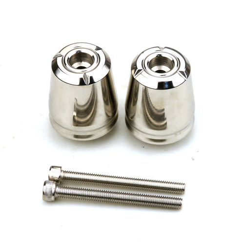阿普利亚GPR150/RSV4 srymax250改装不锈钢手把堵防摔平衡头 端子