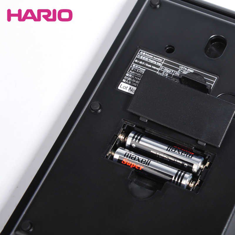 升级版Hario手冲多功能电子秤V60计时E秤VSTN-2000B克称厨房烘焙
