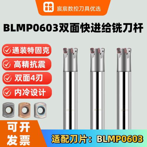 BLMP0603内冷快进给双面4刃刀杆