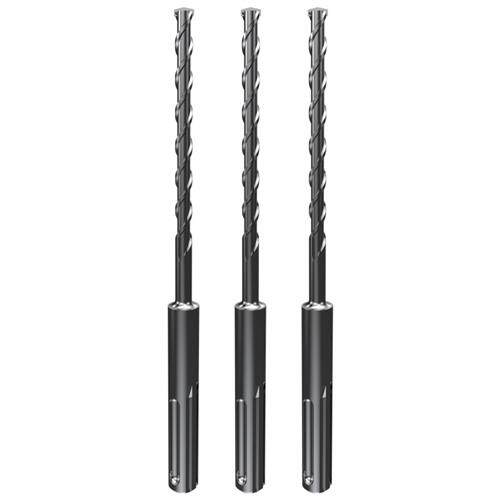 。黑人工具五坑冲击钻头GBH5-38D加长混凝土墙穿墙打孔专用电锤钻