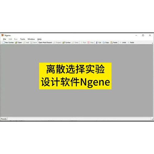 离散选择实验设计软件Ngene安装包
