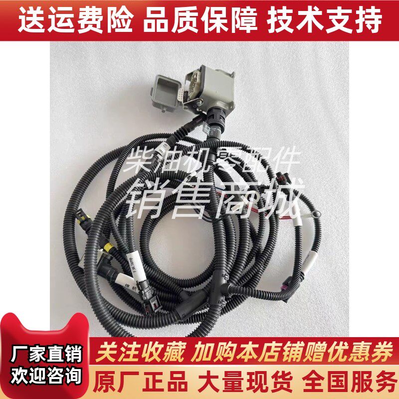 潍柴系列6160 6m170 8170船用柴油发动机远航宝机身线束带接头
