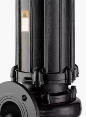 铸铁潜水排污泵220V/3A80V农用灌溉污水污物潜水电泵