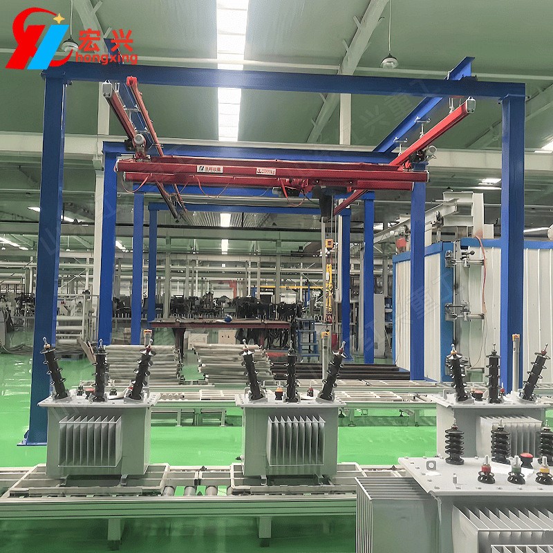 KBK框架钢性i柔性吊电动变频自立悬挂式轨道流水线吊装kbk起重机