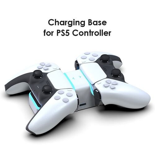 For PS5 Controller Crharger Dual USB Fast Charging Dock Stat