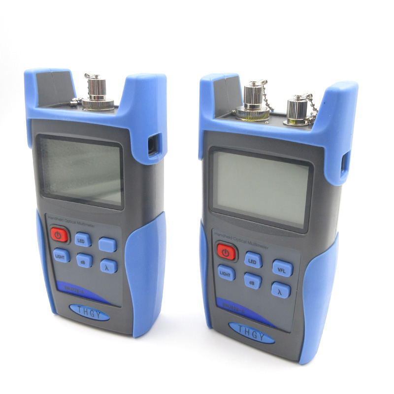 850nm-1625nm高精度手持式光纤检测仪光功率计/T功率计红光一体机