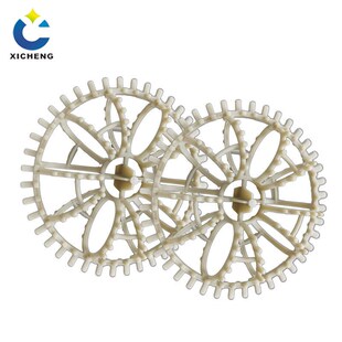 熙诚酸雾净化洗涤塔填料PP拉西y环大花环填料球PP废气喷淋塔拉西