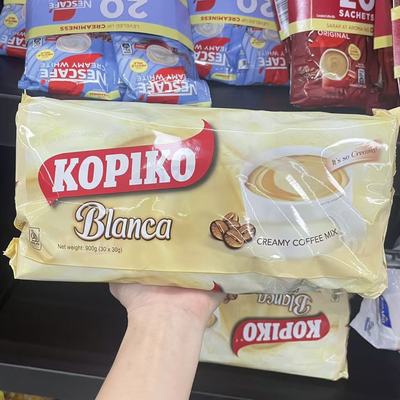 菲律宾进口KOPIKO奶油白速溶咖啡
