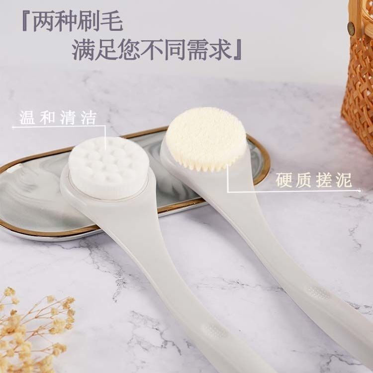 长柄软毛纳米绒洗澡刷猫爪刷超软搓澡身体沐浴清洁洗澡神器