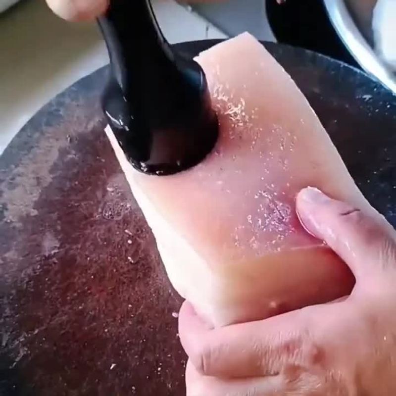 厨房不锈钢扣肉扎孔器猪扒鸡翅松肉针牛排猪皮扣肉扎孔神器