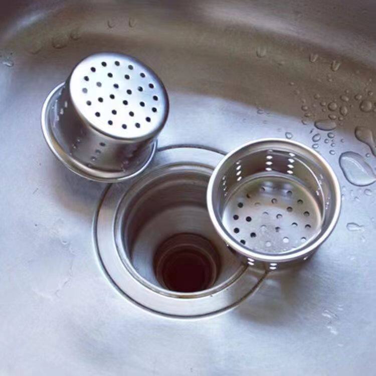 老式家用厨房菜盆水槽提篮过滤网配件水池通用下水过滤器