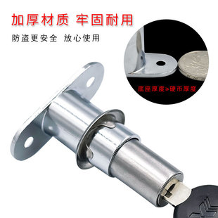 顶锁趟门锁推拉移门锁橱柜 铝合金玻璃阳台木门纱窗钥匙弹簧锁芯