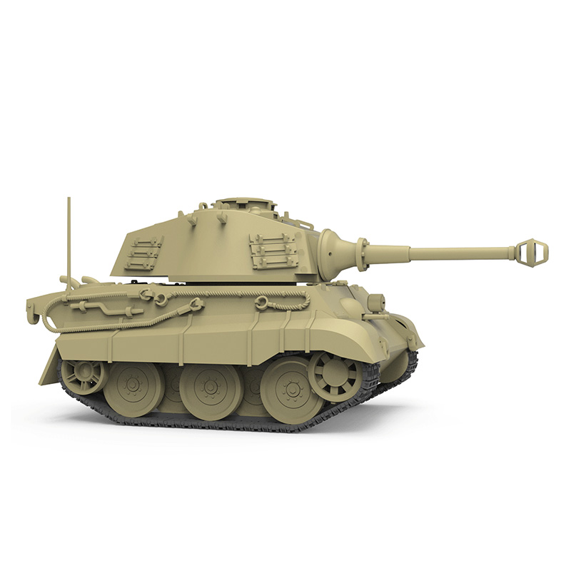 MENG WWT-021 德国虎王（亨舍尔炮塔）重型坦克拼装模型