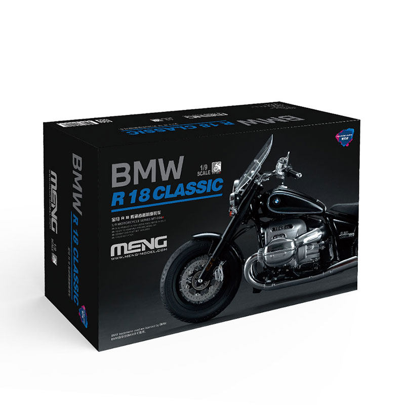 MENG 1/9 宝马 R 18 传承者巡航摩托车 悦色版 拼装模型 MT-006s