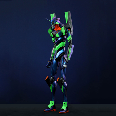 MENG初号机幻彩预涂装拼装模型