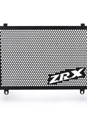 适用川崎ZRX1100 ZRXv1200R/S改装水箱网防护罩散热器保护网配件