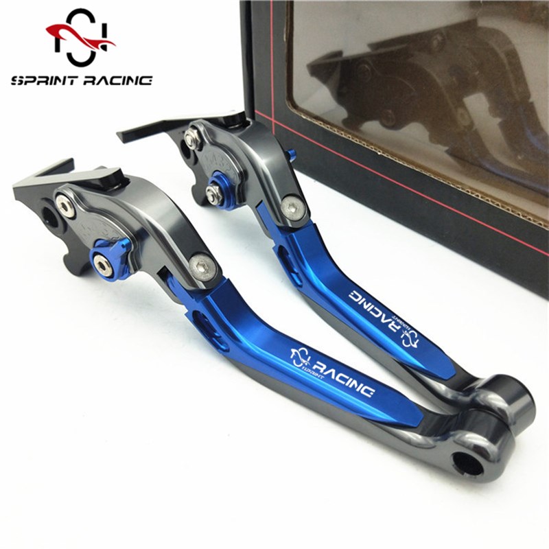 适用光阳ACC150弯道情人150LIKE180改装CNC刹车牛角刹Z车拉杆配件