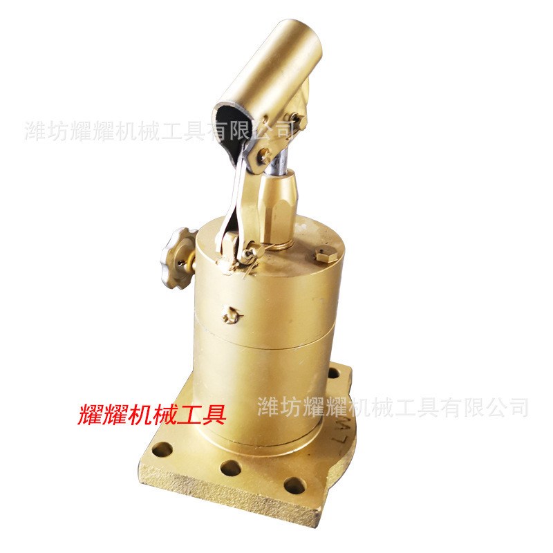 压槽机油压顶山东款沟槽机千斤顶限位顶黄色O滚槽机配件切管机油