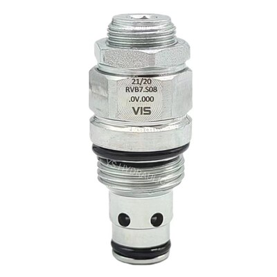 插装式溢流阀RVBj7.S08.0G.000液压微型手动vis 直动式插装溢流阀
