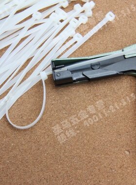 【国标足量】尼龙扎带m 束线带 捆绑带 塑料扎带 10x1020 100根