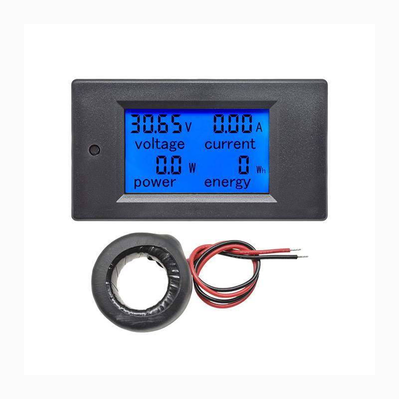 极速。LCD电源电压显示器功力率计 H数显高精度电流电压表电检测