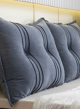 沙发组合靠垫靠背枕卧室床上床靠软包榻I榻米无床头靠枕护腰背靠