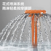 舒领泡脚桶足浴盆家用多功A能加热足底部按器仪洗脚桶盆