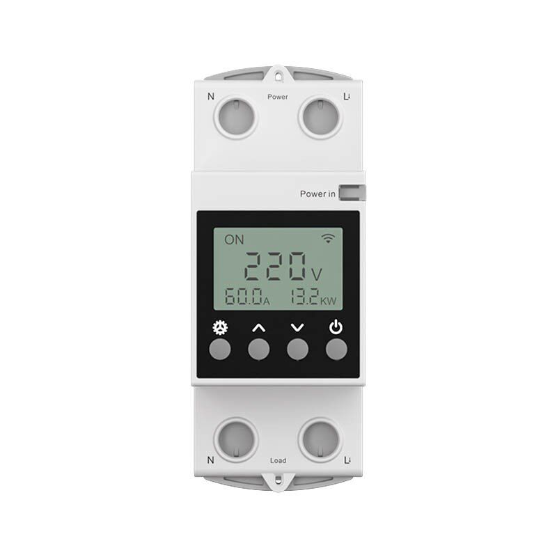 源头支持定制h开发WIFI继电器开关智能通断器数显断路器电闸