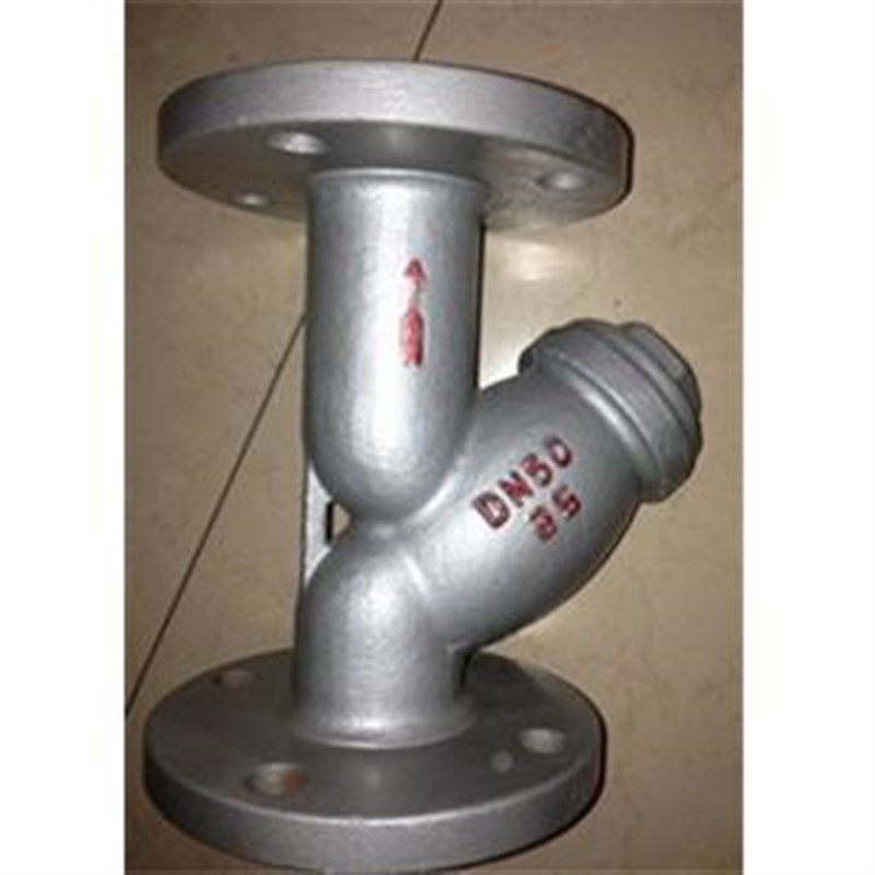 2GL41H-16C铸4钢法兰过滤器u 蒸汽Y型过滤器DDN15-300N25 3 0 0 6