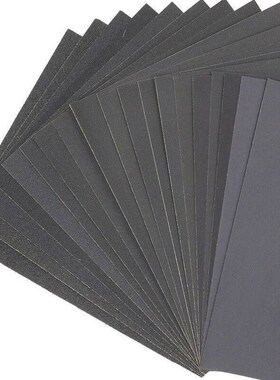 冰禹BJjj-337加厚碳化硅水砂纸打磨抛光沙纸干湿两用12V00目100张