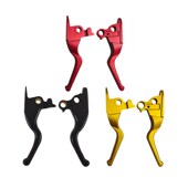 Black3黑三哈雷公路滑翔改装 A三指牛角路威S街霸改装 短牛角红色金