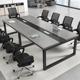 桌子会议桌现代简约小型会议室洽谈桌长条长桌工作台办公桌椅组合